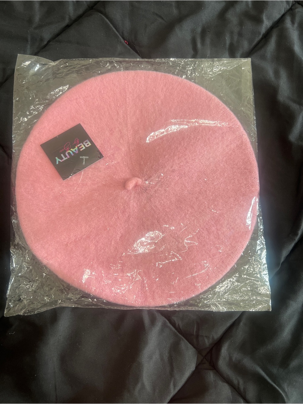 NWT Chic Pink Beret - Picture 4 of 4